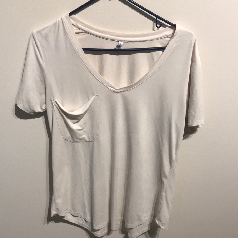 Z Supply Faux Suede Pocket Tee